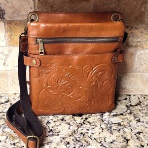 Patricia Nash Tooled Francesca Crossbody